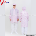 Áo Blouse  Phòng sạch  VABPS-04