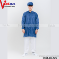 Áo Blouse Phòng Sạch VABPS-01