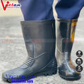 Ủng Cao Cổ TQP Màu Đen