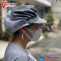 Nón Thực Phẩm Xếp Ly Kaki VAXL-07