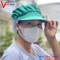 Nón Thực Phẩm Xếp Ly Kaki VAXL-10