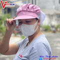 Nón Thực Phẩm Xếp Ly Kaki VAXL-05
