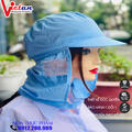 Nón Mới Silk Xanh Biển VANM-03