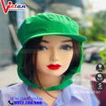 Nón mới Silk Xanh Lá VANM-02