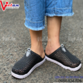 Dép Sục Có Lỗ Không Quai Màu Đen VADN04