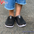 Dép Sục Có Lỗ Không Quai Màu Đen VADN04