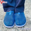 Dép Sục Có Lỗ Không Quai Màu Xanh VADN02