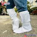 Ủng Vải Phòng Sạch Chống Tĩnh Điện Màu Trắng