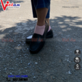 Giày Tây Không Lỗ Màu Đen VAC-E0951