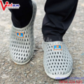 Giày Sục Hoa San Màu Xám VADN-05