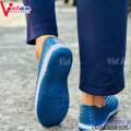 Giày Sục Hoa San Màu Xanh VADN-06