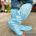 Ủng Vải Phòng Sạch Chống Tĩnh Điện Màu Xanh