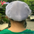 Nón Lưới Bánh Tiêu Có Vành Màu Trắng VANL-09