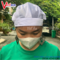 Nón Lưới Bánh Tiêu Có Vành Màu Trắng VANL-09