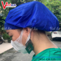 Nón Lưới Có Vành Màu Xanh Bích VANL-10