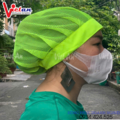 Nón Lưới Có Vành Màu Xanh Neon VANL-13