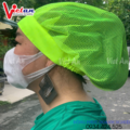 Nón Lưới Có Vành Màu Xanh Neon VANL-13