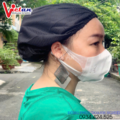 Nón Lưới Bánh Tiêu Màu Đen VANL-07