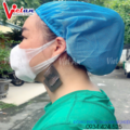 Nón Bánh Tiêu Lưới Màu Xanh Yamaha VANL-05