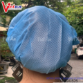 Nón Lưới Bánh Tiêu Tròn Xanh Biển VANL-04