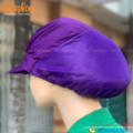 Nón Thực Phẩm Xếp Ly Silk Màu Tím VANS-05