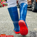 Ủng Bảo Hộ Xanh Đế Đỏ Mũi Thép TGP 239