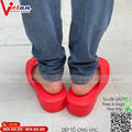 Dép Tổ Ong Nam EVA E197M (39-43) Màu Đỏ