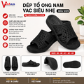 Dép Tổ Ong Nam EVA E197M (39-43) Màu Đen
