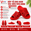 Dép Tổ Ong Nam EVA E197M (39-43) Màu Đỏ