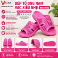 Dép Tổ Ong Nam EVA E197M (39-43) Màu Hồng
