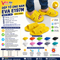 Dép Tổ Ong Nam EVA E197M (39-43) Màu Vàng