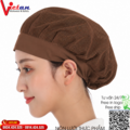 Nón Lưới Bánh Tiêu Có Vành Màu Nâu  NLCV-09