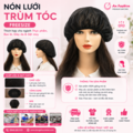 Nón Lưới Bánh Tiêu Màu Đen VANL-07