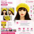 Nón Lưới Bánh Tiêu Màu  Vàng VANL-10