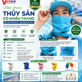 Nón Trùm Thủy Sản Có Khẩu Trang Màu Xám VAKT-08