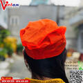 Nón Lưới Nữa Đầu Màu Cam NLNĐ-01