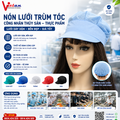Nón Lưới Nửa Đầu Xanh Biển NLNĐ-10