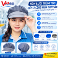 Nón Lưỡi Trai Xếp Ly Lưới Trùm Tóc NLXL-04