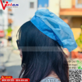 Nón Lưới Bánh Tiêu Có Vành Màu Xanh Biển NLCV-10
