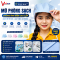 Nón Phòng Sạch Chống Tĩnh Điện Trắng VAPS-01
