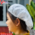 Nón Bánh Tiêu Phòng Sạch Tĩnh Điện Màu Trắng BTPS-01