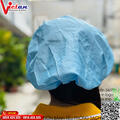 Nón Bánh Tiêu Phòng Sạch Tĩnh Điện Màu Xanh BTPS-02