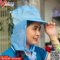 Nón Cột Dây Phòng Sạch Màu Xanh CDPS-01