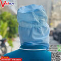 Nón Cột Dây Phòng Sạch Màu Xanh CDPS-01
