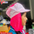 Nón Cột Dây Phòng Sạch Màu Hồng CDPS-02