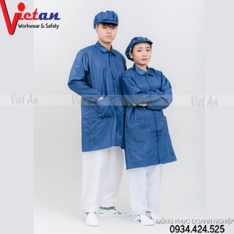 Áo Blouse Phòng Sạch VABPS-01