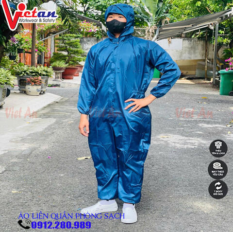 Áo Liền Quần Phòng Sạch VALPS-03