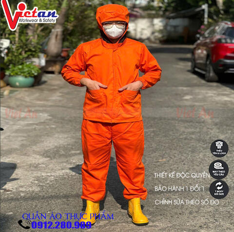 Quần Áo Liền Nón Rời Quần VATP-23