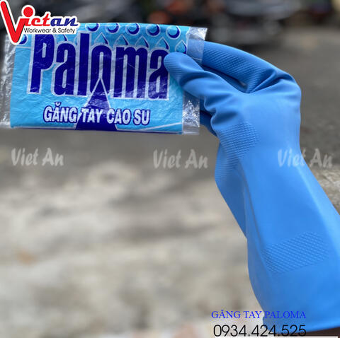 Găng Tay Cao Su Paloma Xanh Dường GTCS04