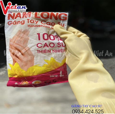 Găng Tay Cao Su Nam Long GTCS08